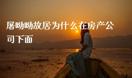 屠呦呦故居为什么在房产公司下面_https://m.lcjysmgs.com_股票交易_第1张