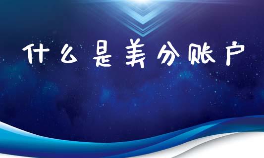 什么是美分账户_https://m.lcjysmgs.com_金融服务_第1张