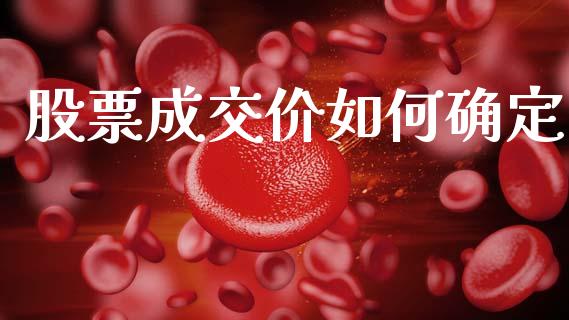 股票成交价如何确定_https://m.lcjysmgs.com_金融服务_第1张