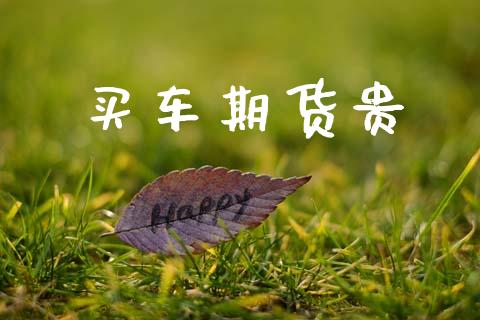 买车期货贵_https://m.lcjysmgs.com_股权投资_第1张