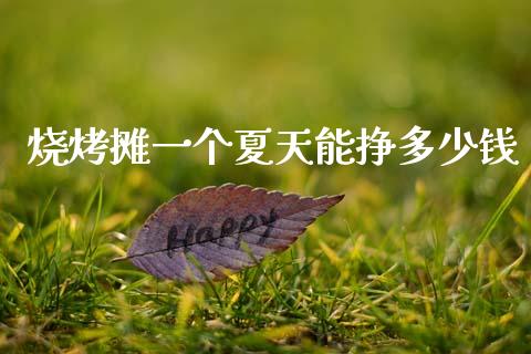 烧烤摊一个夏天能挣多少钱_https://m.lcjysmgs.com_股权投资_第1张