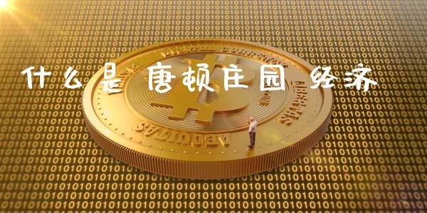 什么是 唐顿庄园 经济_https://m.lcjysmgs.com_基金管理_第1张