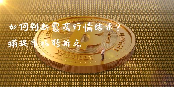 如何判断震荡行情结束？ 捕捉市场转折点_https://m.lcjysmgs.com_股权投资_第1张