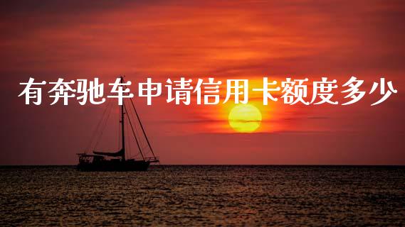 有奔驰车申请信用卡额度多少_https://m.lcjysmgs.com_基金管理_第1张