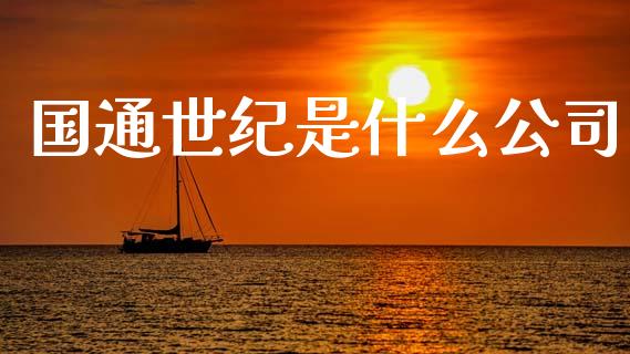 国通世纪是什么公司_https://m.lcjysmgs.com_基金管理_第1张