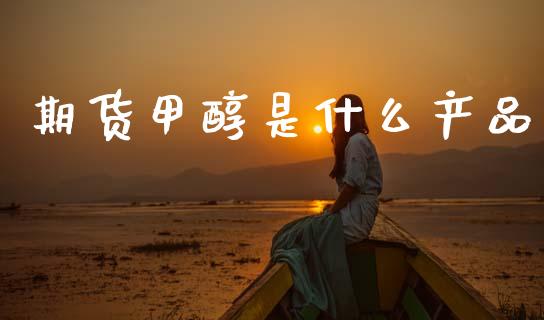 期货甲醇是什么产品_https://m.lcjysmgs.com_股权投资_第1张