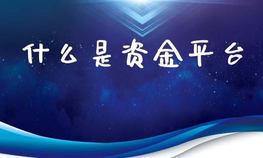 什么是资金平台_https://m.lcjysmgs.com_基金管理_第1张