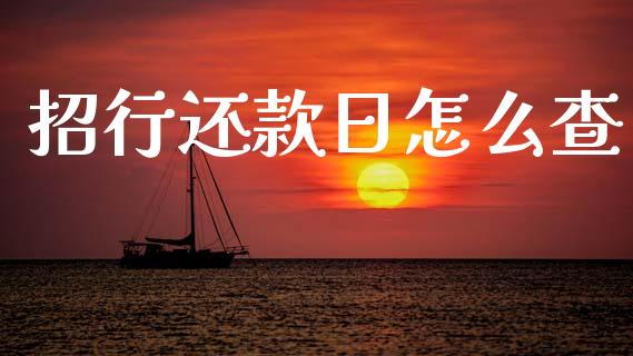 招行还款日怎么查_https://m.lcjysmgs.com_股票交易_第1张