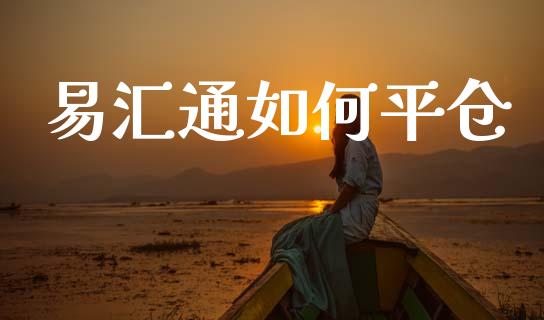 易汇通如何平仓_https://m.lcjysmgs.com_股权投资_第1张