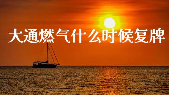 大通燃气什么时候复牌_https://m.lcjysmgs.com_股权投资_第1张