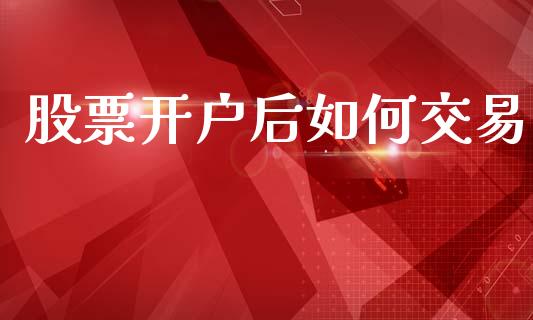 股票开户后如何交易_https://m.lcjysmgs.com_股权投资_第1张