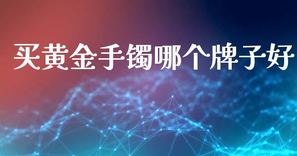买黄金手镯哪个牌子好_https://m.lcjysmgs.com_股票交易_第1张