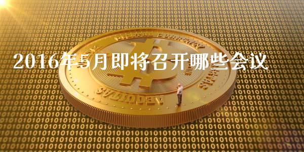 2016年5月即将召开哪些会议_https://m.lcjysmgs.com_股权投资_第1张
