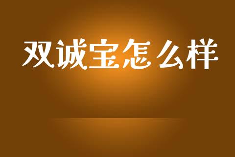 双诚宝怎么样_https://m.lcjysmgs.com_股权投资_第1张