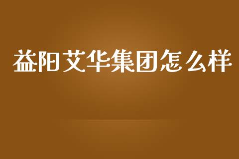 益阳艾华集团怎么样_https://m.lcjysmgs.com_股权投资_第1张
