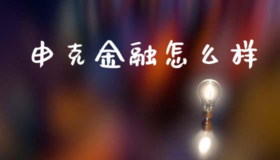 申克金融怎么样_https://m.lcjysmgs.com_股票交易_第1张