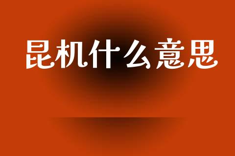 昆机什么意思_https://m.lcjysmgs.com_基金管理_第1张