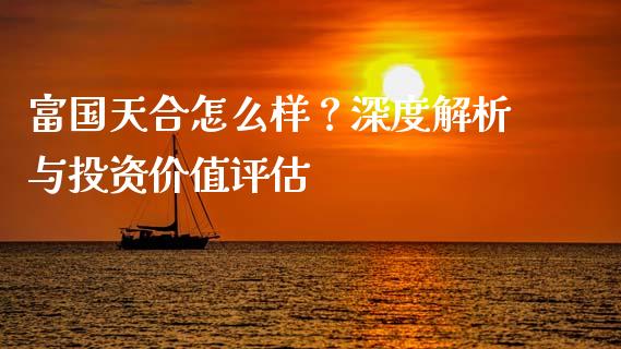 富国天合怎么样？深度解析与投资价值评估_https://m.lcjysmgs.com_股票交易_第1张