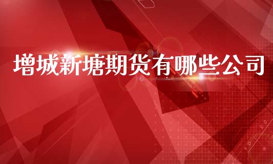 增城新塘期货有哪些公司_https://m.lcjysmgs.com_基金管理_第1张