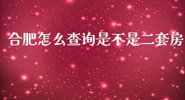 合肥怎么查询是不是二套房_https://m.lcjysmgs.com_金融服务_第1张