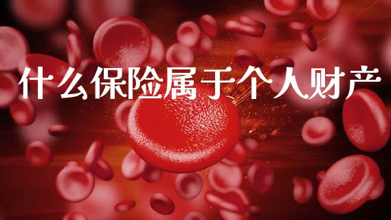 什么保险属于个人财产_https://m.lcjysmgs.com_基金管理_第1张