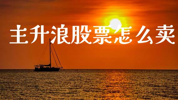 主升浪股票怎么卖_https://m.lcjysmgs.com_基金管理_第1张