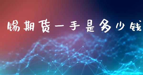 锡期货一手是多少钱_https://m.lcjysmgs.com_金融服务_第1张