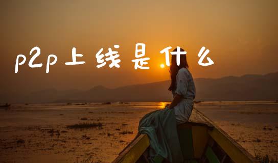 p2p上线是什么_https://m.lcjysmgs.com_股票交易_第1张