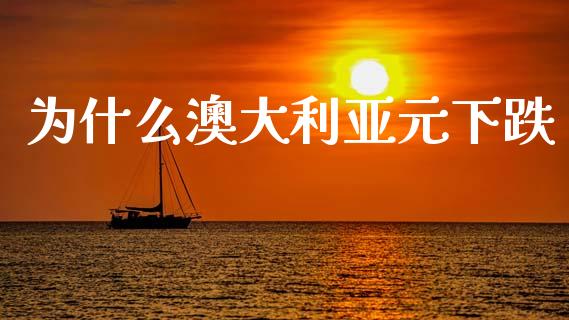 为什么澳大利亚元下跌_https://m.lcjysmgs.com_股票交易_第1张