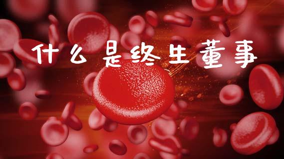 什么是终生董事_https://m.lcjysmgs.com_金融服务_第1张