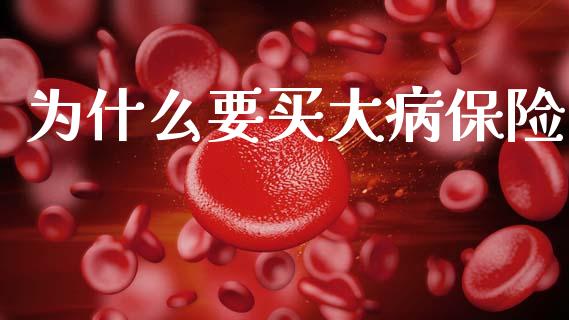 为什么要买大病保险_https://m.lcjysmgs.com_股票交易_第1张