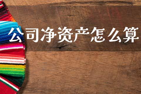 公司净资产怎么算_https://m.lcjysmgs.com_股权投资_第1张