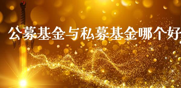 公募基金与私募基金哪个好_https://m.lcjysmgs.com_股票交易_第1张
